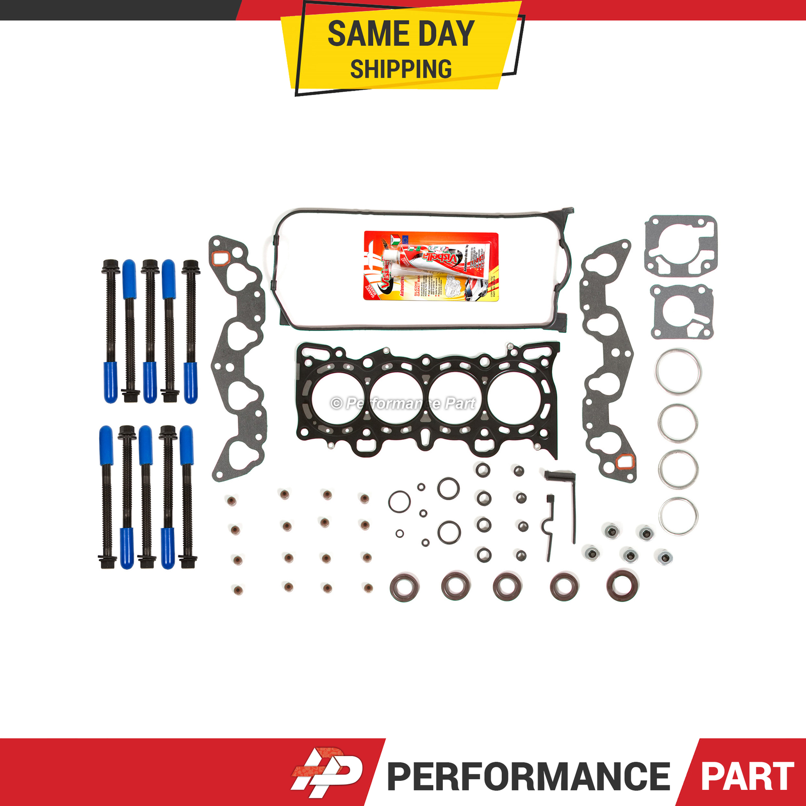MLS Head Gasket Bolts Set for 92-95 Honda Civic Del Sol 1.6L D15Z1 D16Z6