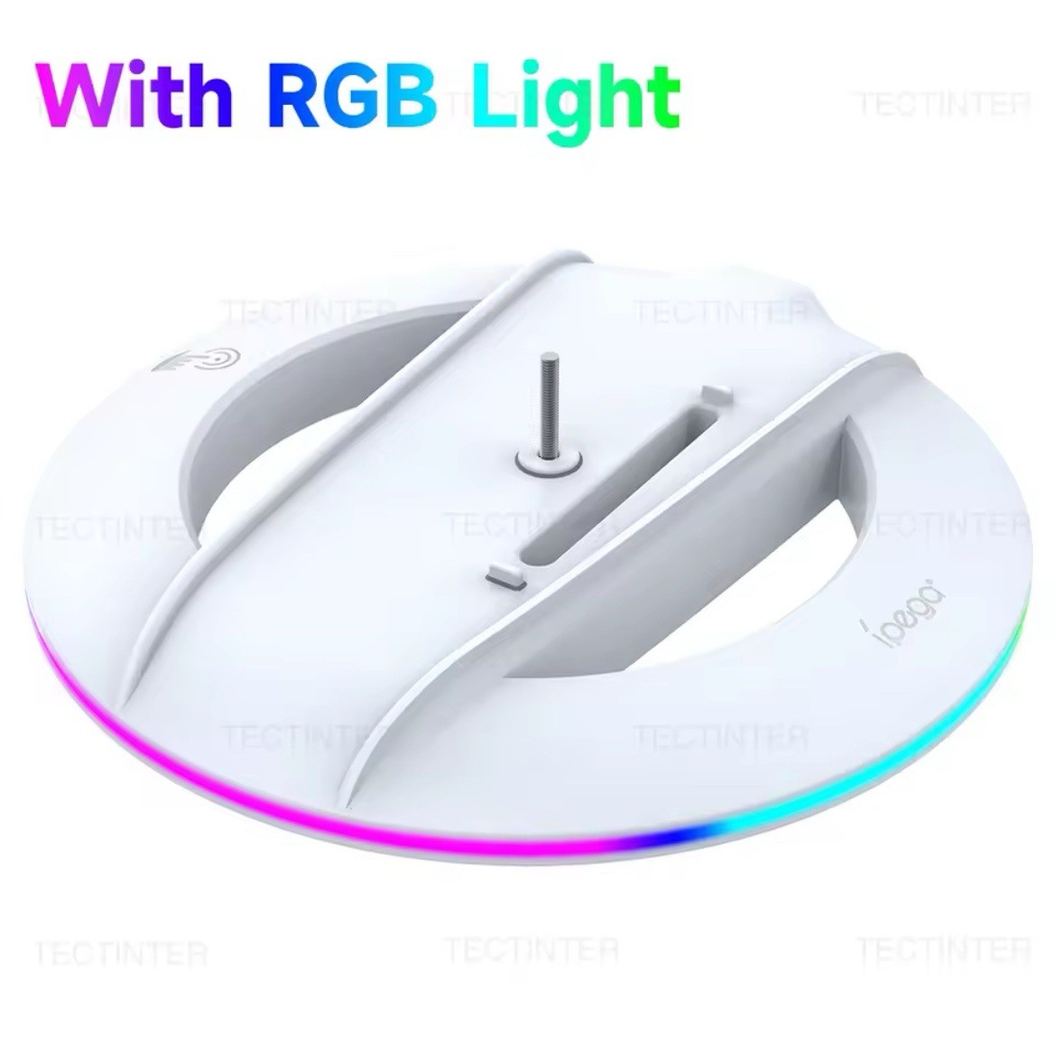 Vertical Cooling Stand with RGB Light For PS5 Slim Disc/Digital Edition Console