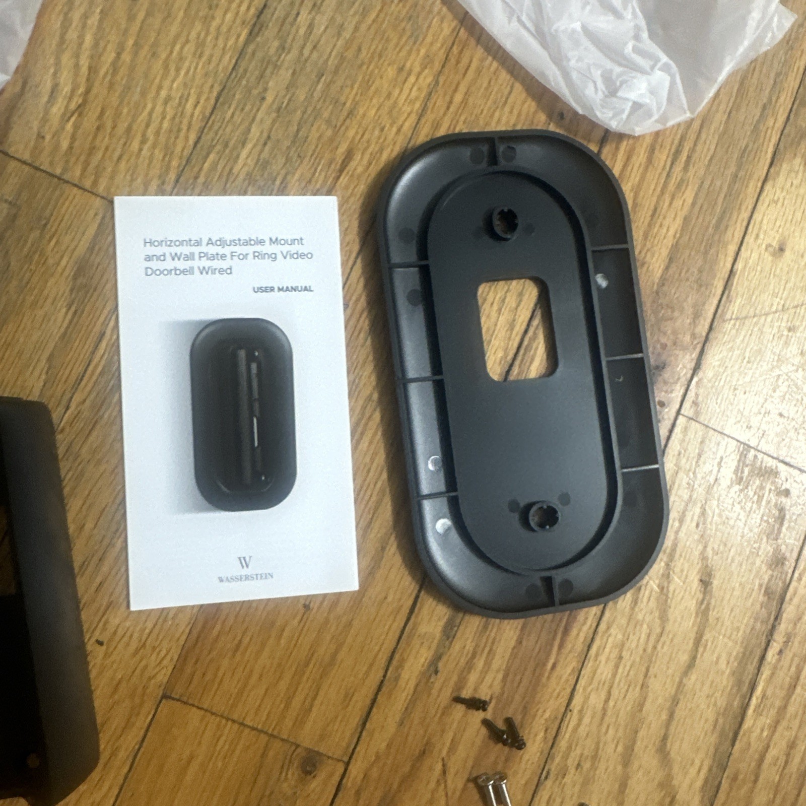 Wasserstein 35°–55° Adjustable Angle Mount for Ring Video Doorbell Wired