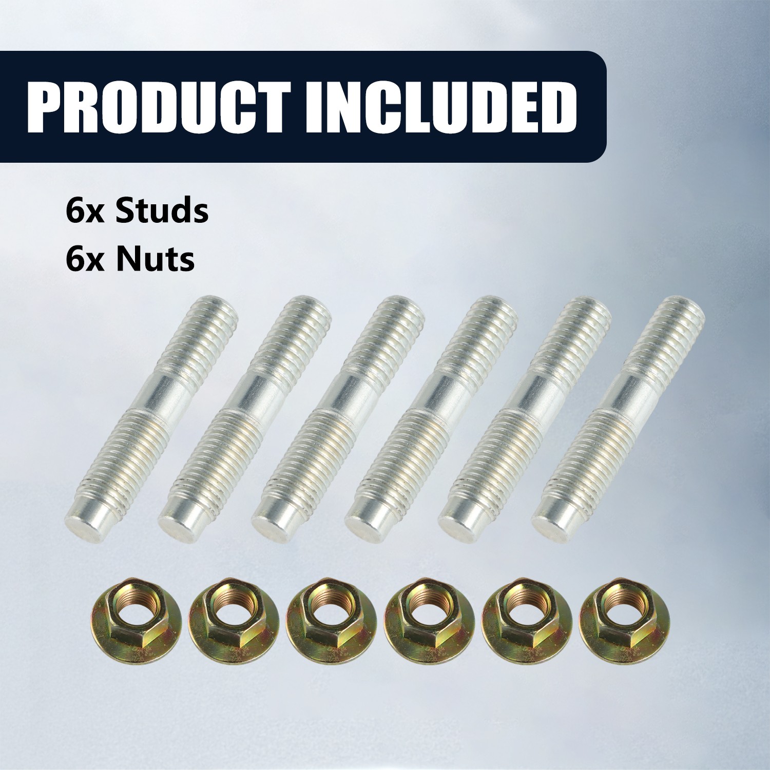 New Transfer Case Mounting Studs ＆ Free Spinning Washer Nuts for Jeep Dodge