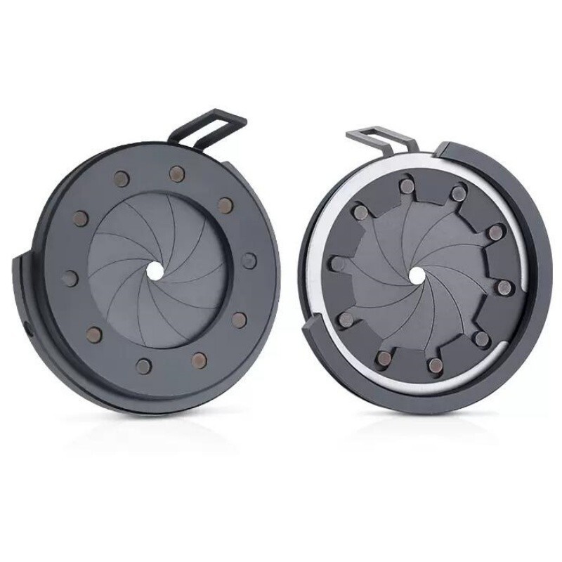 1-14mm Camera Lens Adapter Adjustable IRIS DIAPHRAGM Aperture 10 Blades