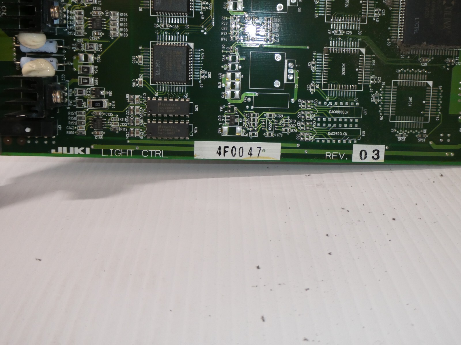 Juki PCB Accessory Light Ctrl PCB Board 40001903 Rev: 03