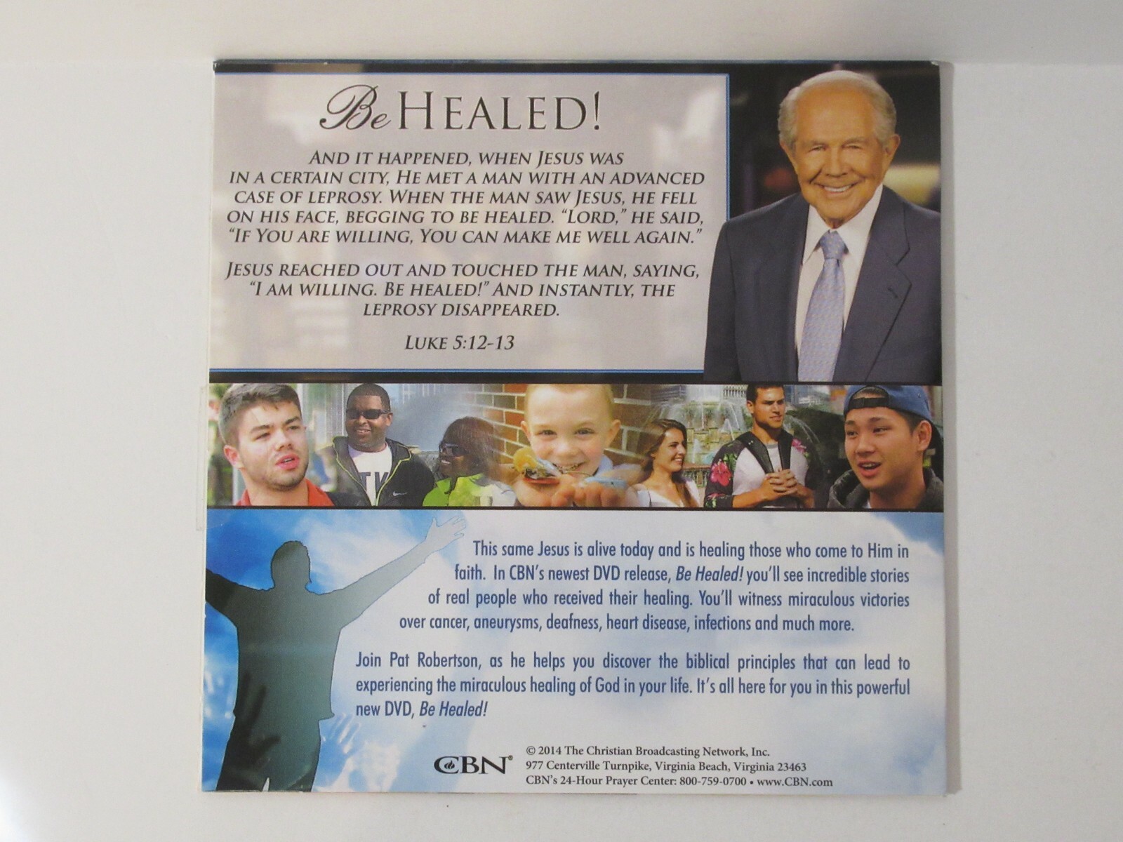Pat Robertson - CBN - Be Healed! (DVD)