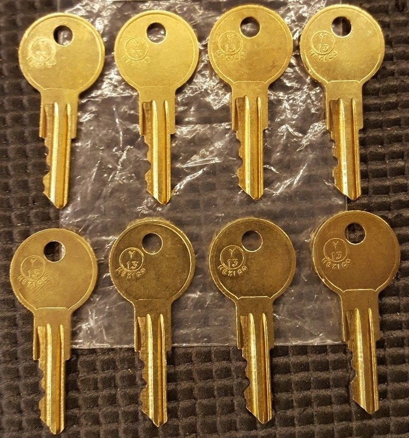 CH512 KEY LOT 8 NEW KEYS FOR TOOL BOX KEY CODE CH512 toolbox truck