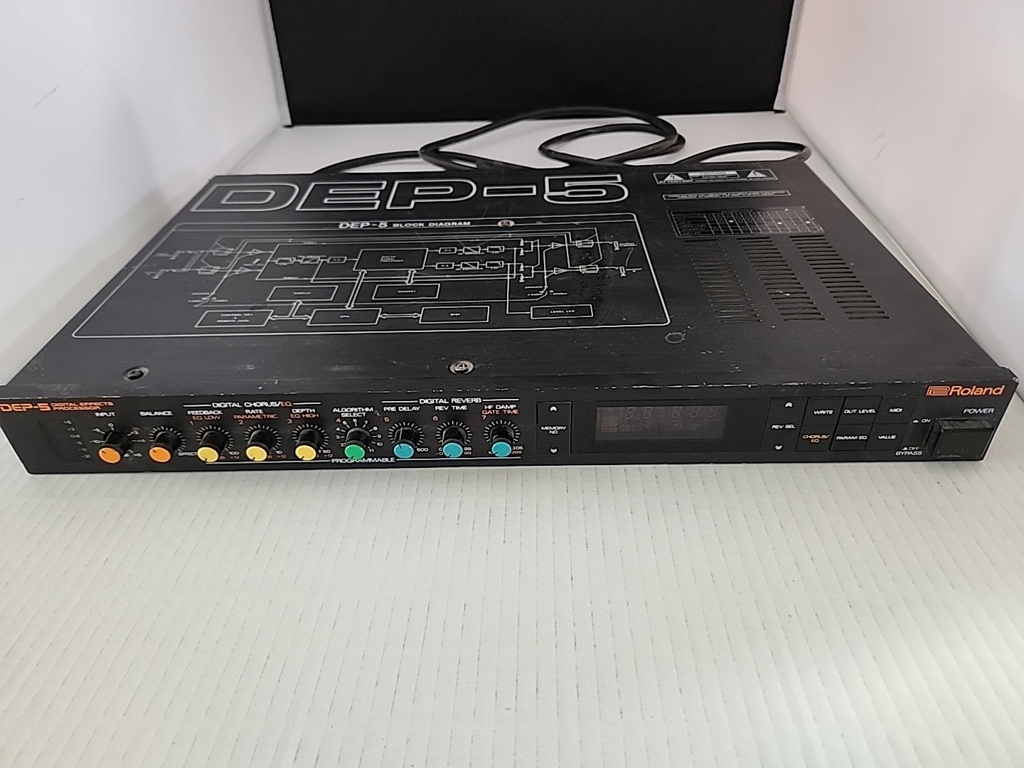 Roland Dep-5 Digital Effects Processor - Black (powers on but untested)