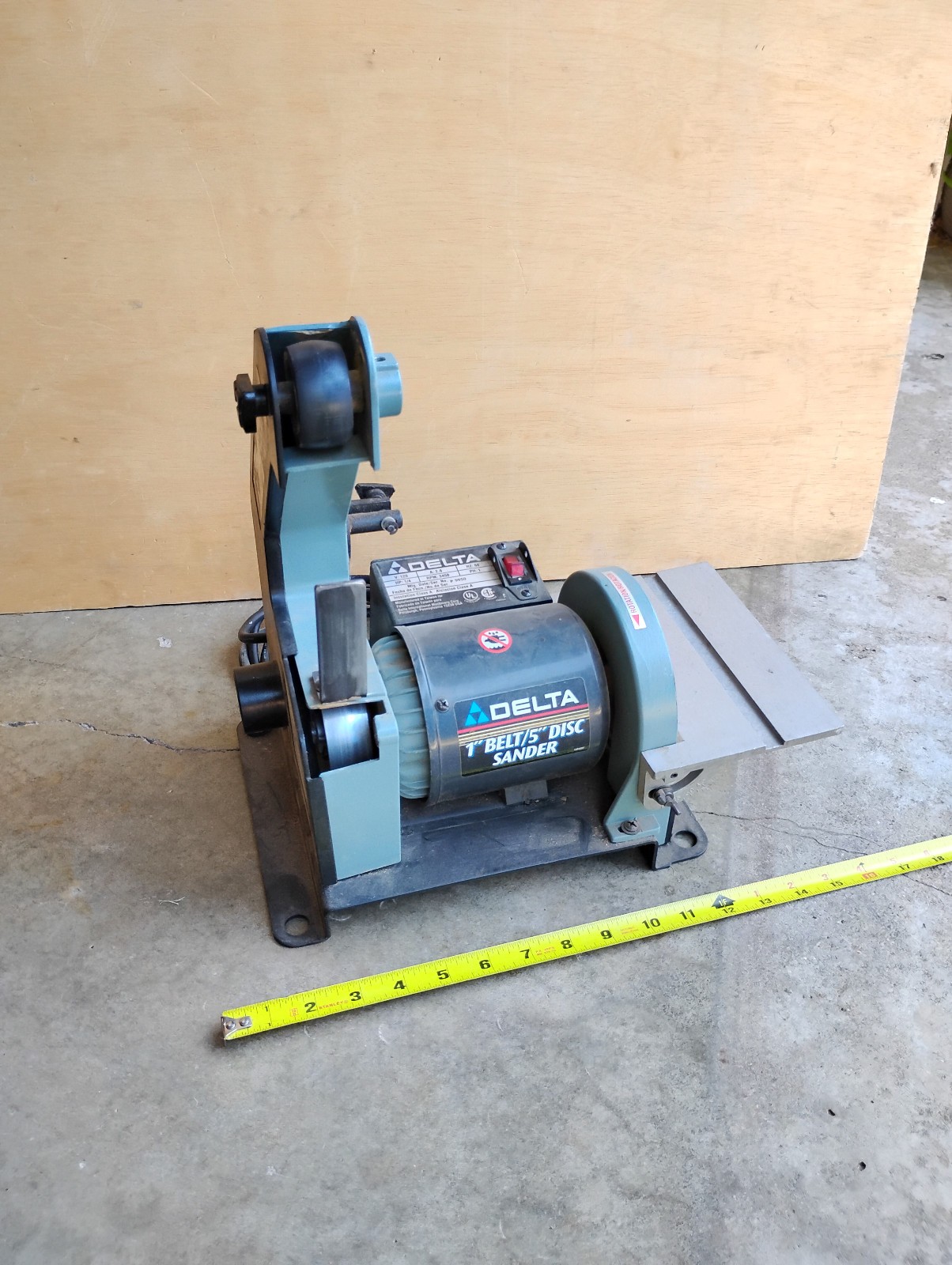 Delta 1" Belt / 5" Disc Sander