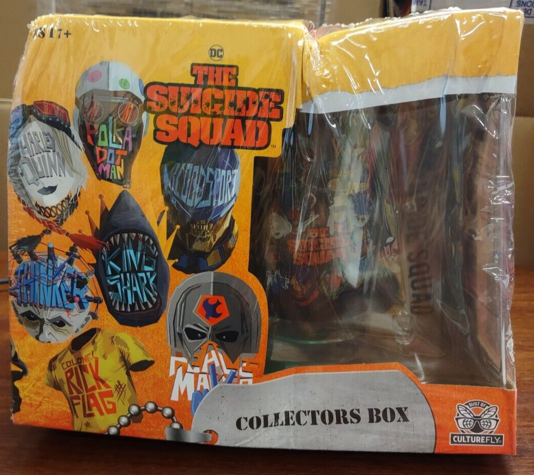 Culturefly The Suicide Squad Collectors Box **NEW DAMAGED BOX**