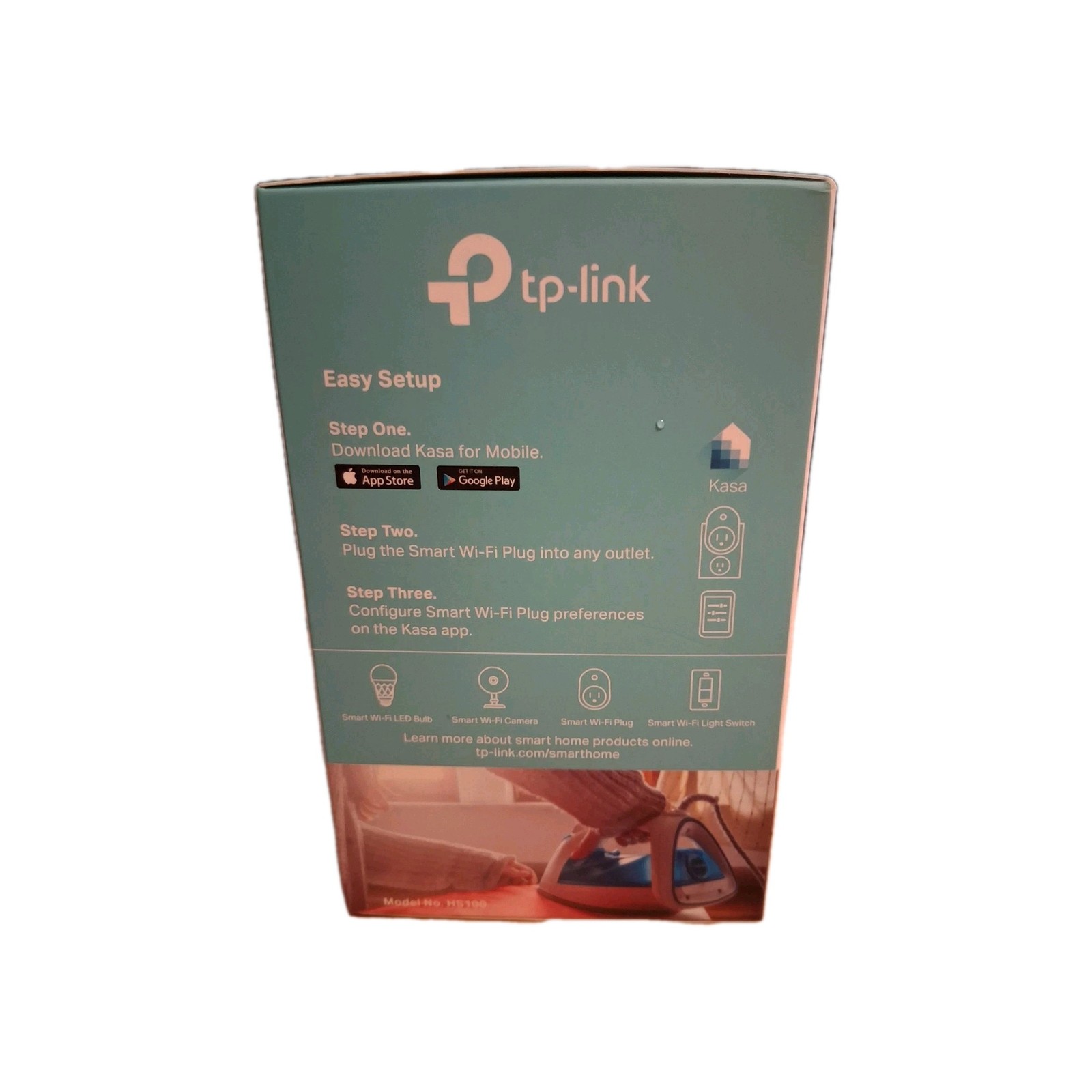 TP-LINK HS100 Smart Wi-Fi Plug, Alexa/Google Assistant, Remote Access, White