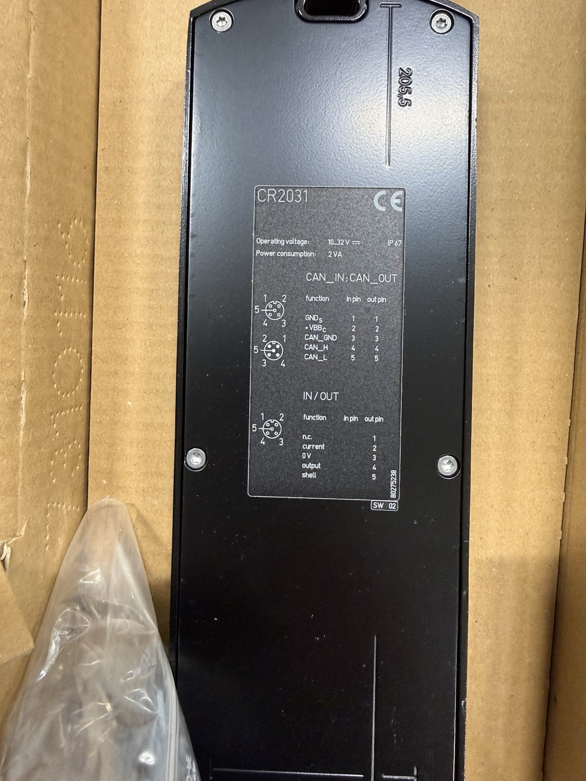 ifm Ecomat Mobile CompactModule CR2031 CAN-Bus Input/Output I/O Module NEW