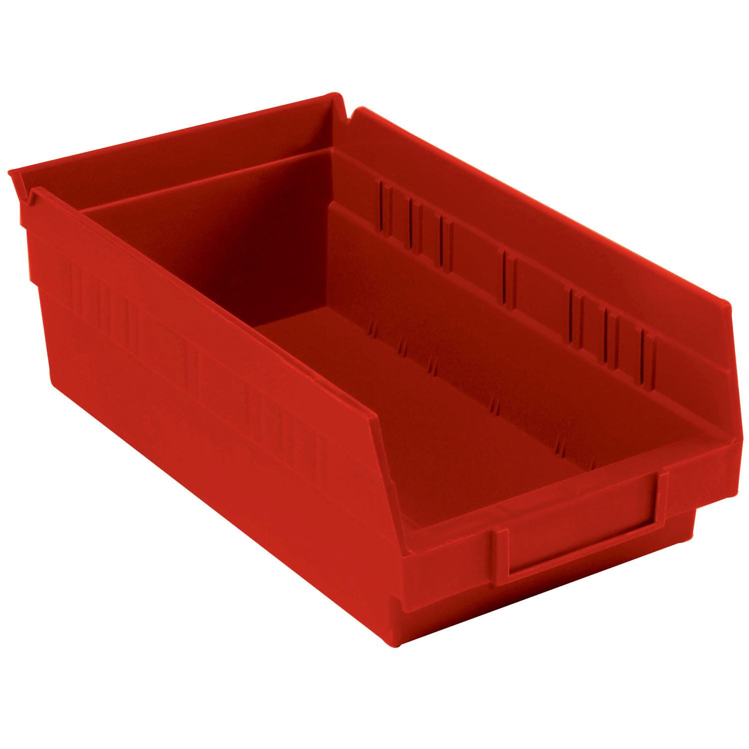 Global Industrial Nestable Shelf Storage Bin Plastic 6-5/8"W x 11-5/8" D x 4"H