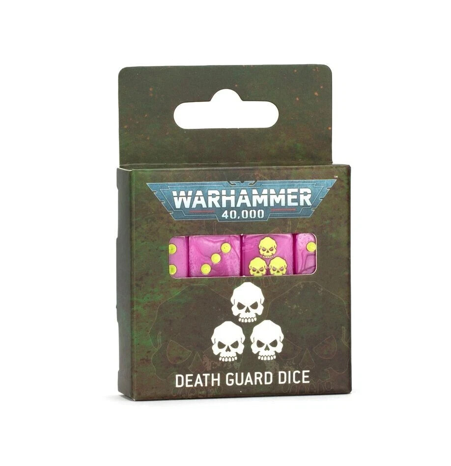 Death Guard Dice Pack 16x 16mm Dice Warhammer 40K Chaos Space Marines