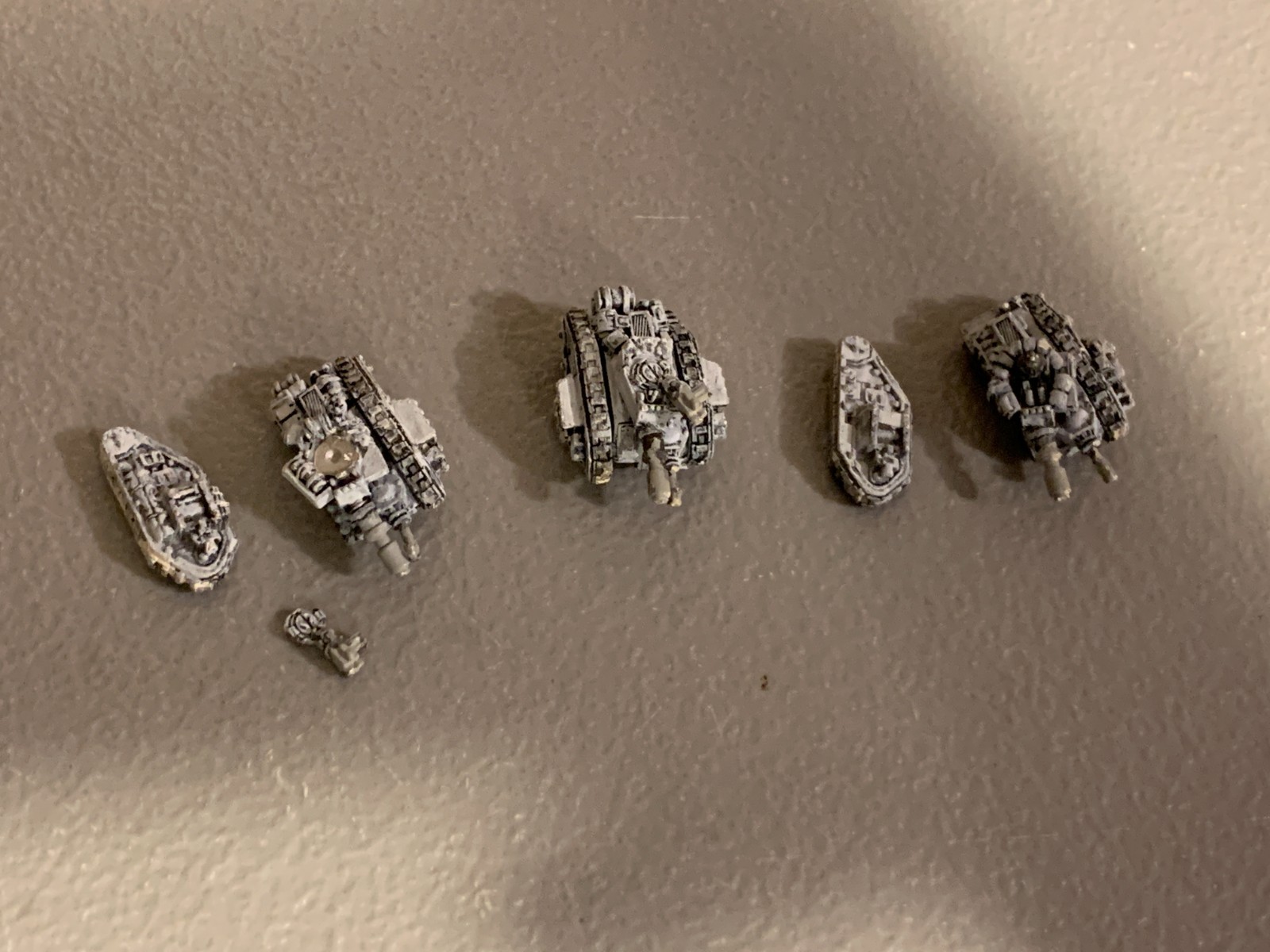 A40982 WARHAMMER EPIC 40K IMPERIAL GUARD IG ASTRA METAL LEMAN RUSS 3 PACK
