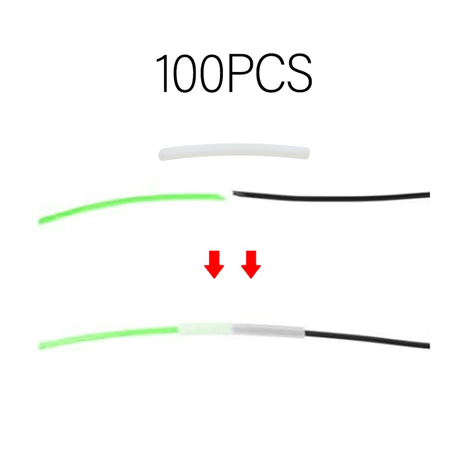 For PTFE Tube Set of 100 Compatible with All Commonly Used For 3D Printers