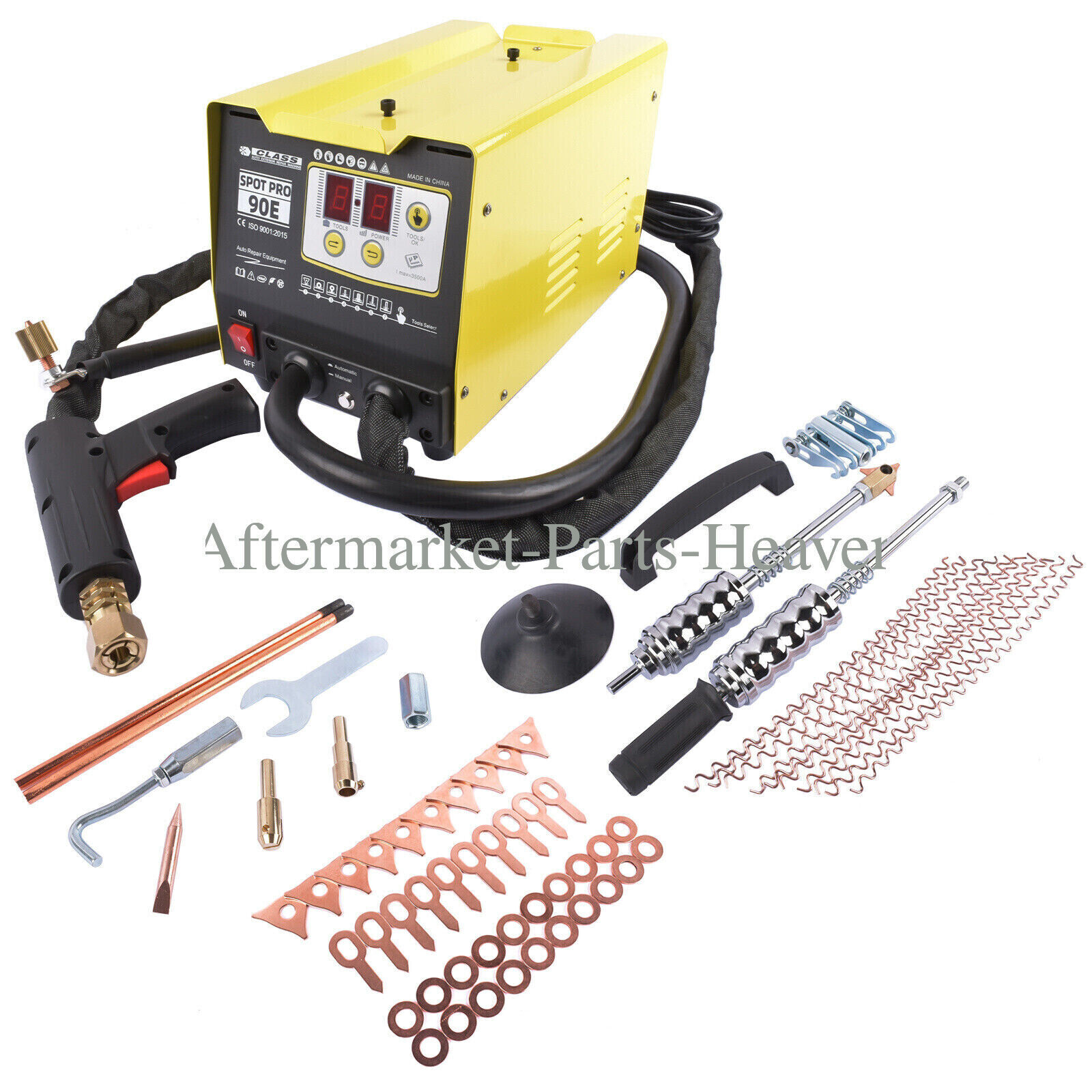 Dent Puller Spot Puller Welder Machine 7 modes Car Body Dent Repair Kit