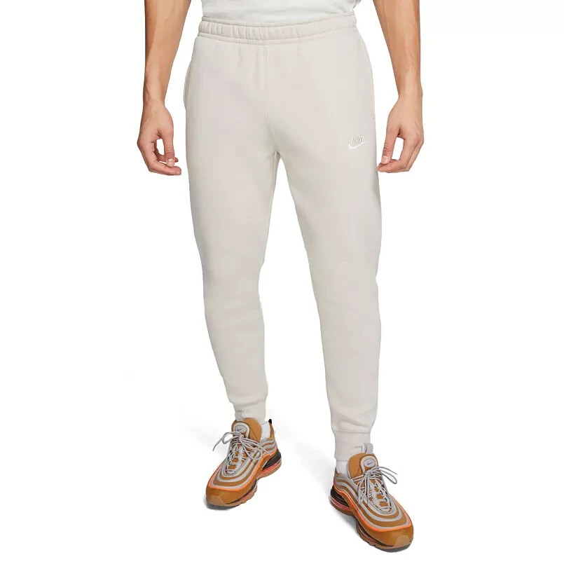 Nike MEN's Club Fleece Jogger Pants Light Bone BV2671-072 SIZE 3XL