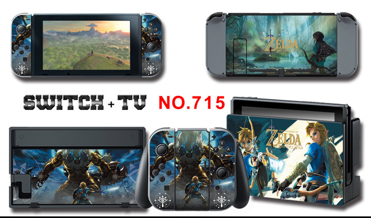 Vinyl Decal Skin Sticker Protector for Nintendo Switch The Legend of Zelda #715