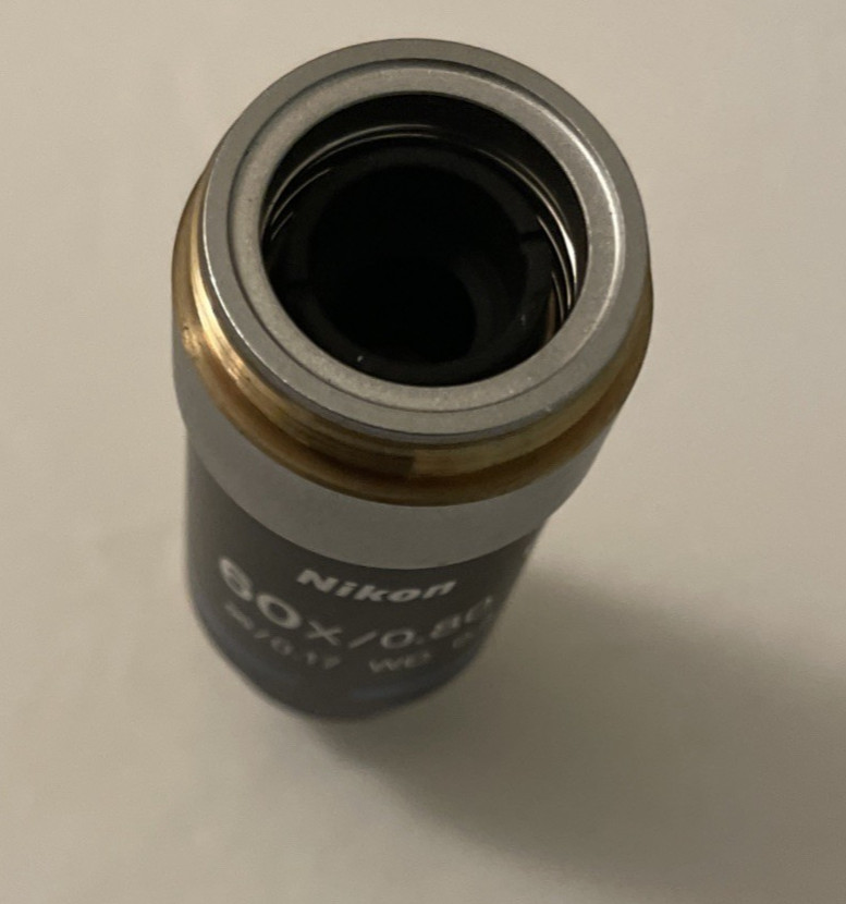 Nikon 60x/0.80 WD 0.3 Microscope Objective