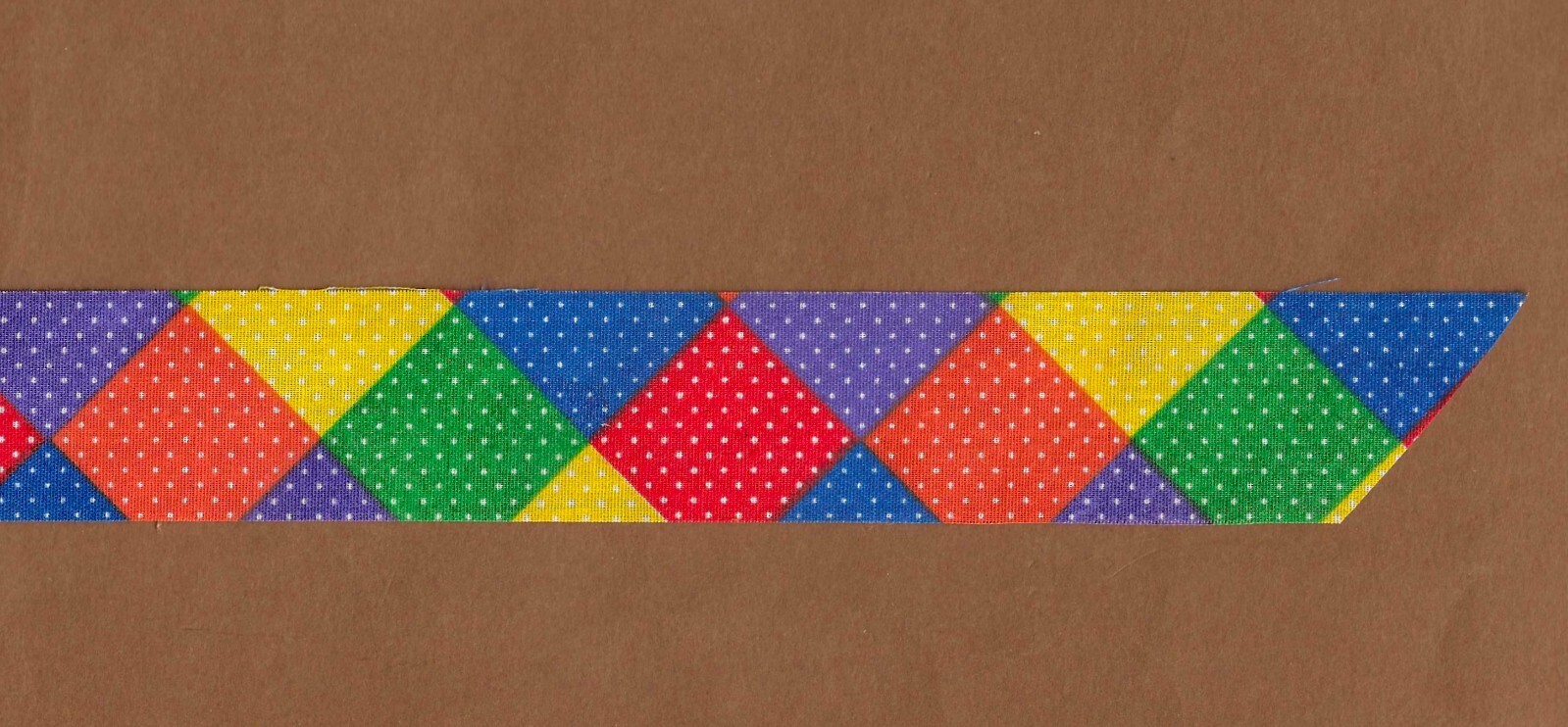Retro Polka Dot Craft Ribbon/Trim 22", Vintage 70s 80s 90s, 1.5" wide, Colorful