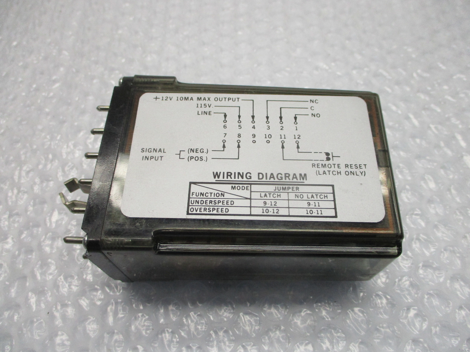 ELECTRO 55152 SPEED CONTROL NSNP