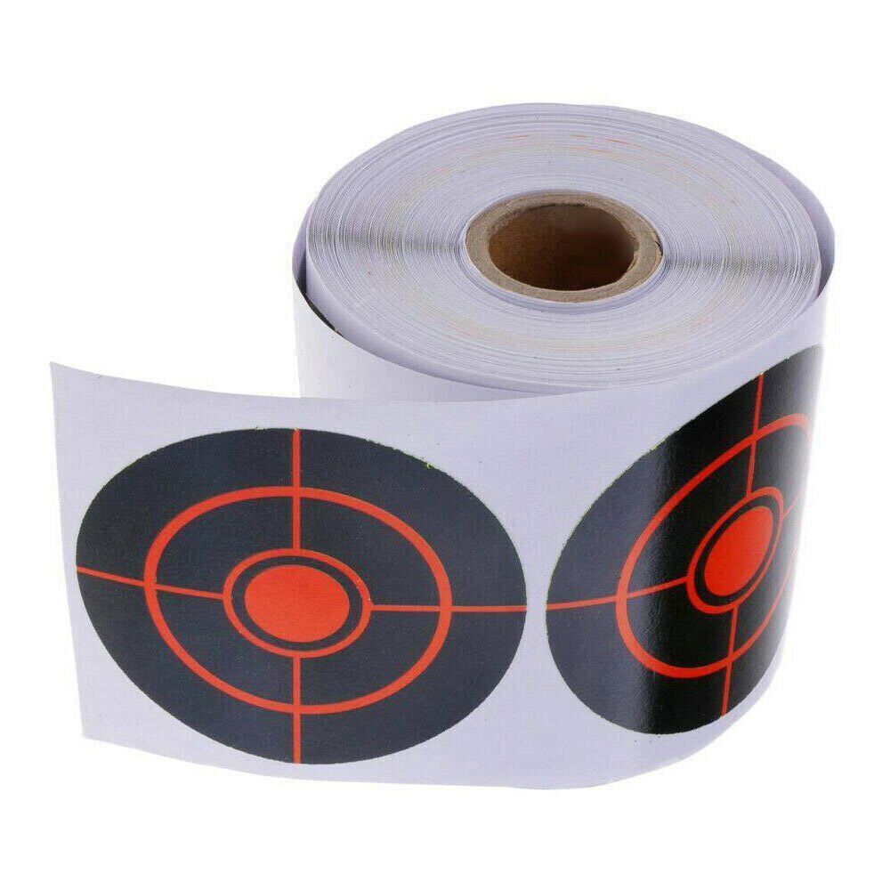 100/1000Pcs 3" Shooting Self Adhesive Targets Splatter Reactive Target Stickers
