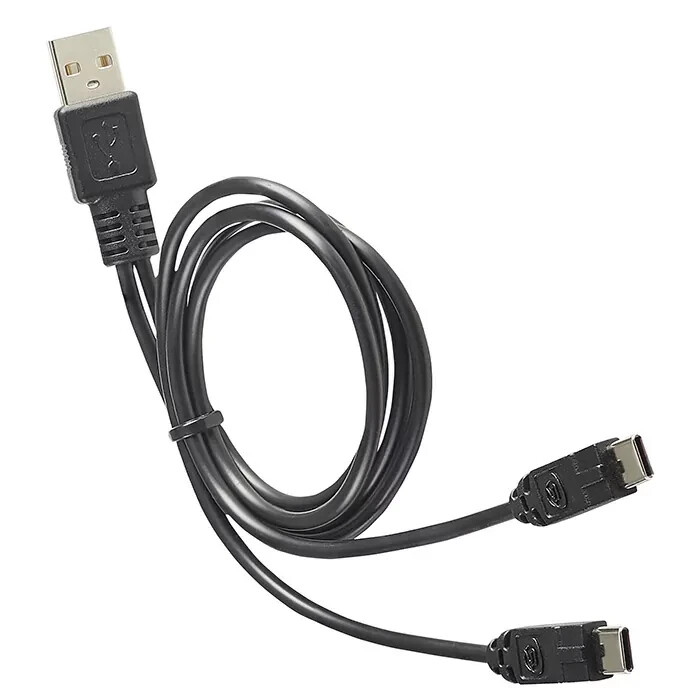 Streamlight 22090 Y Split USB C to USB-A Cord 22" to Charge Batteries USB Port