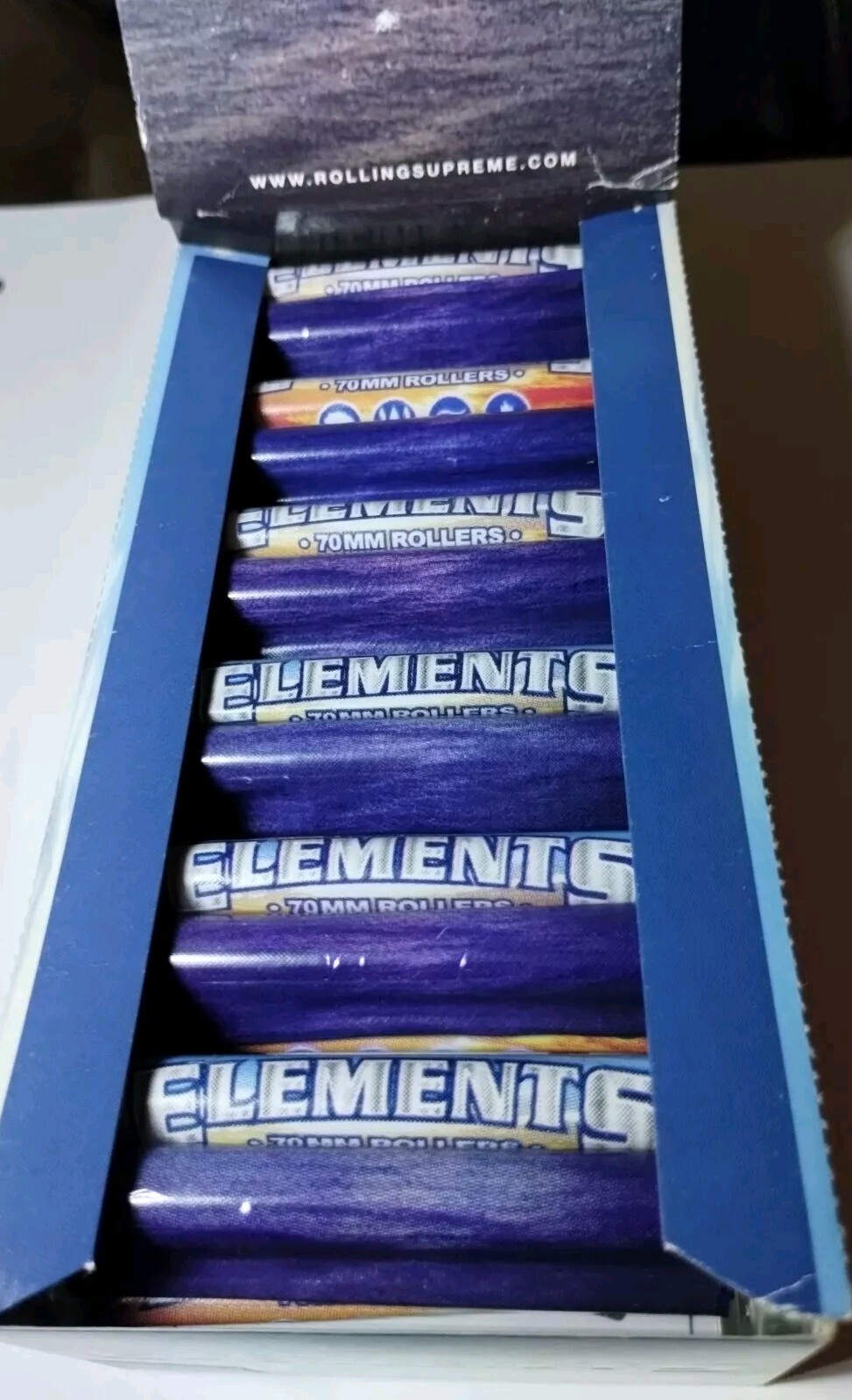 Elements 70mm Cigarette Rollers 12CT - {BX EL12}
