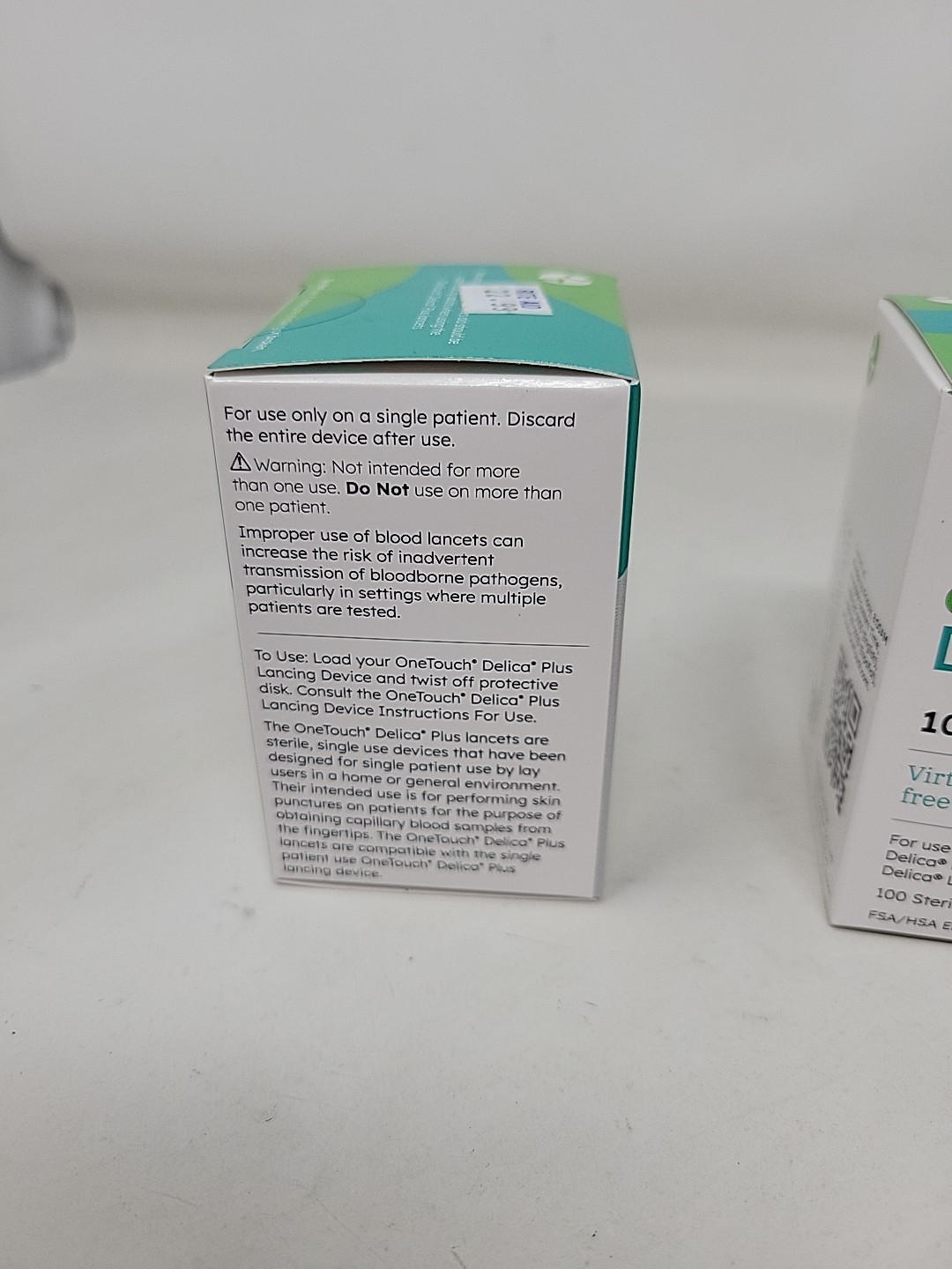 400 One Touch Delica Plus 30G Lancets - EXP 2029