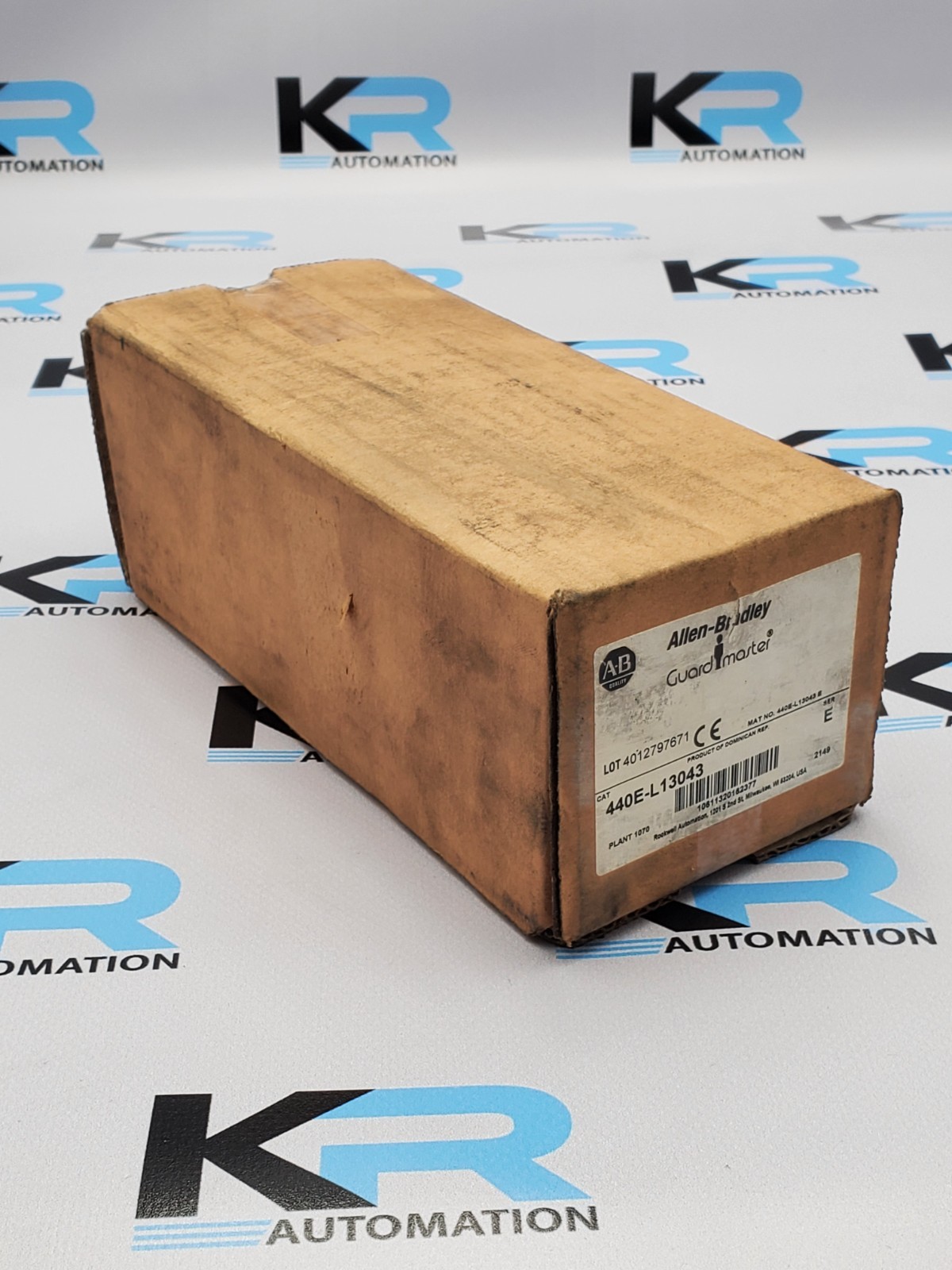 Surplus Pre-Owned Allen Bradley 440E-L13043 Emergency Stop Switch