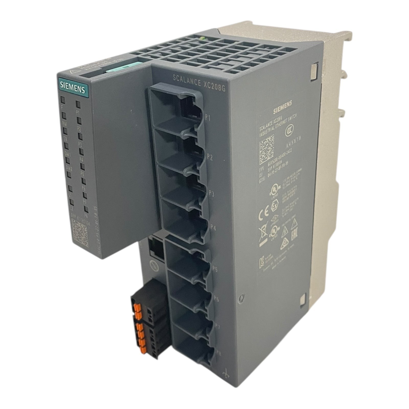 Siemens SCALANCE XC208G Ethernet Switch 6GK5208-0GA00-2AC2 Siemens