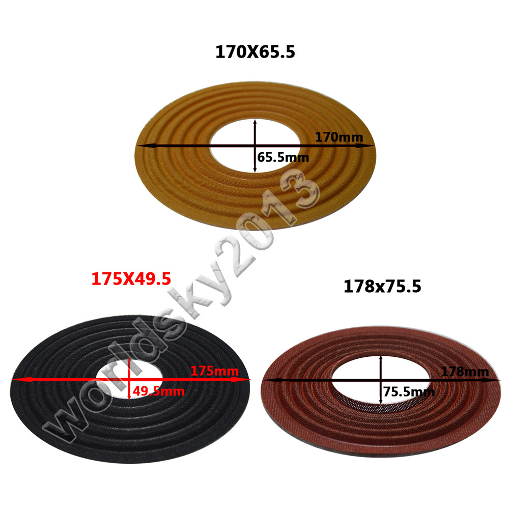 170x65.5/175x49.5/178x75.5mm Speaker Spider Speaker Damper Woofer Repair Parts