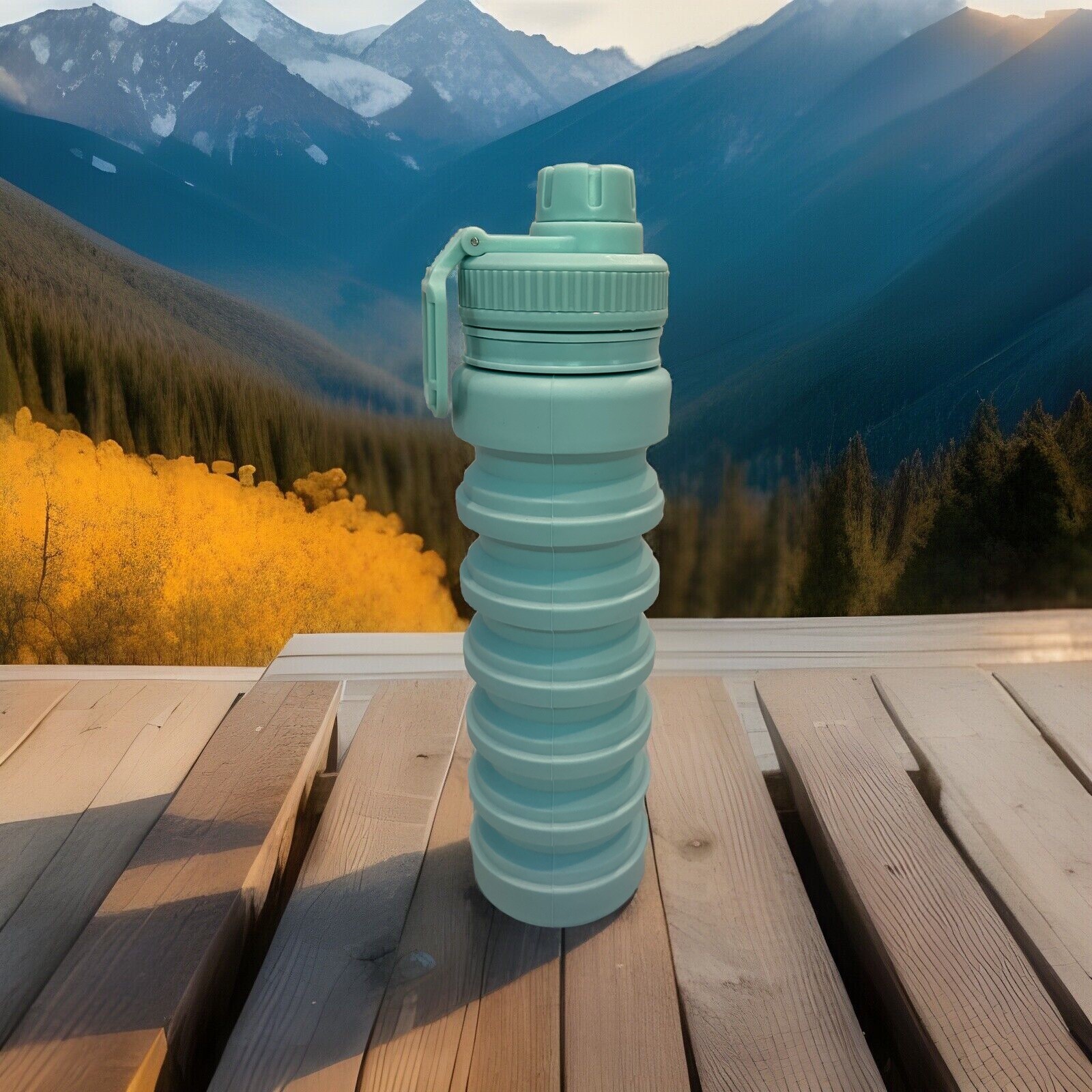 Large Capacity Foldable Bottle For Drinking Water 750ml School Supplies