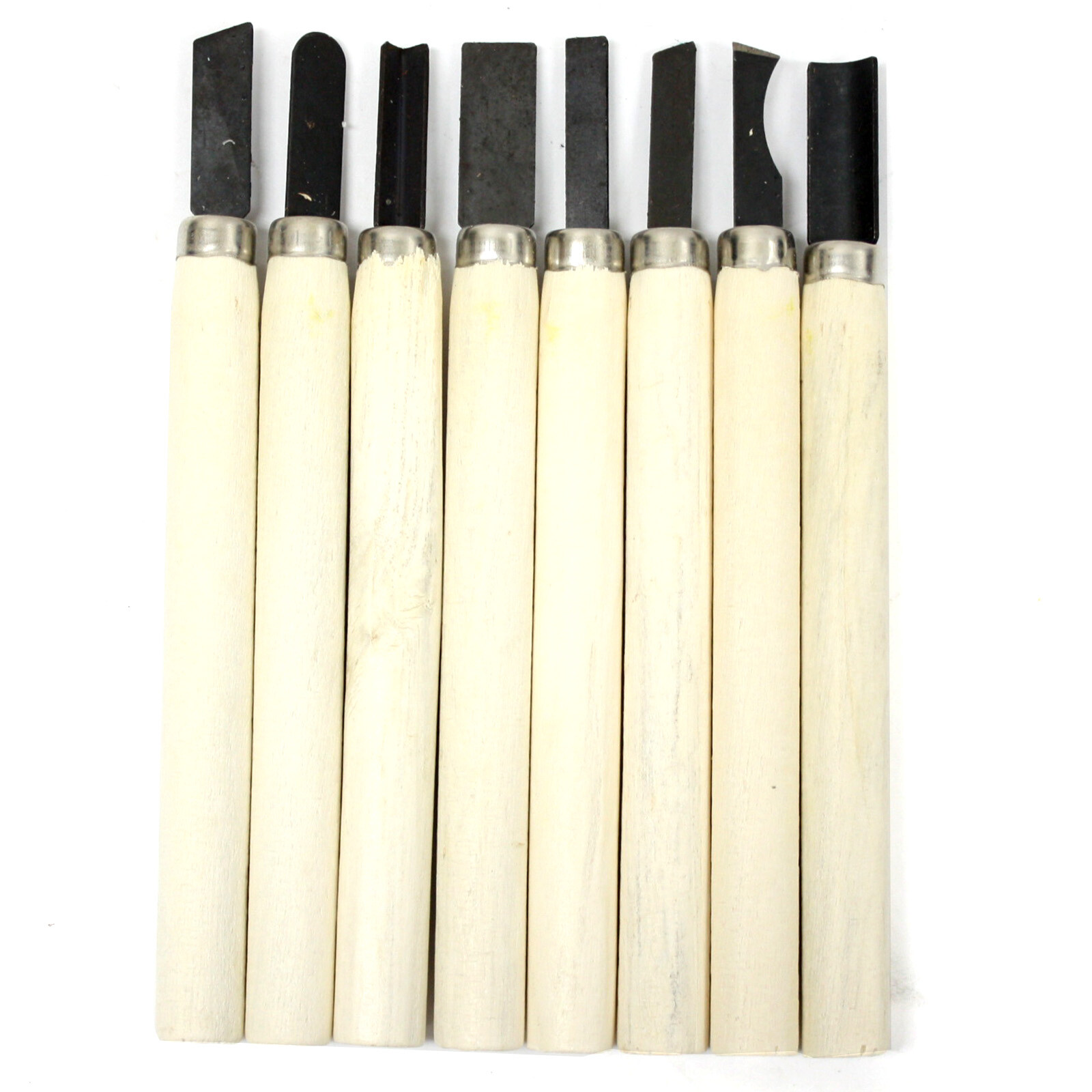 8 pc Mini Wood Carving Chisels Clay Molding Modeling Wax Precision Knife Candle