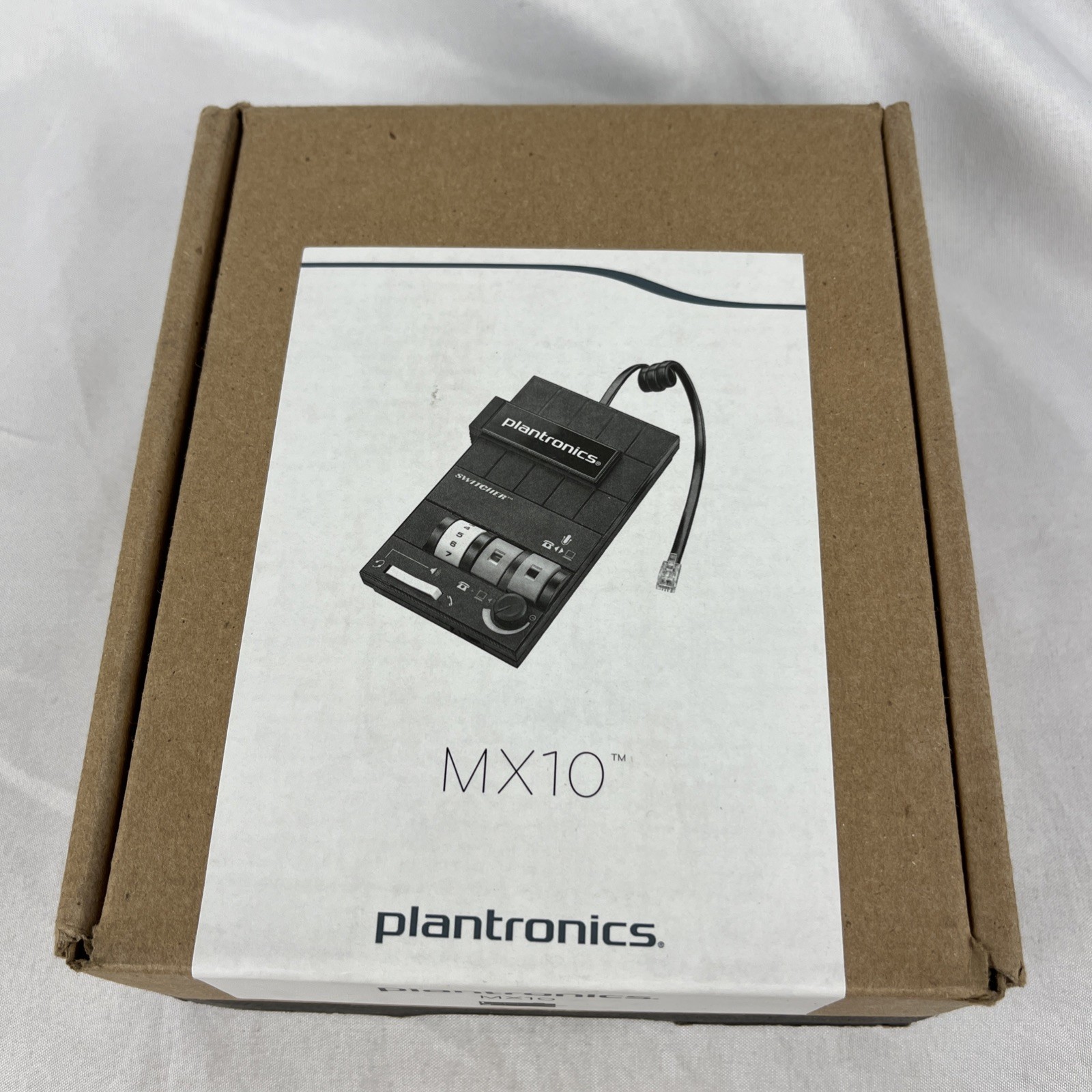 Plantronics MX10 Multimedia Switcher Audio Processor Amplifier, Brand New