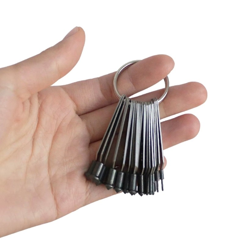 Gem Stone Size Measurement Instrument Rings Sizer Measuring Tool