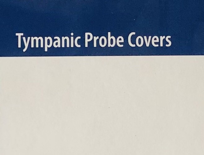ONE BOX/96 Tympanic Probe Covers - Plastic