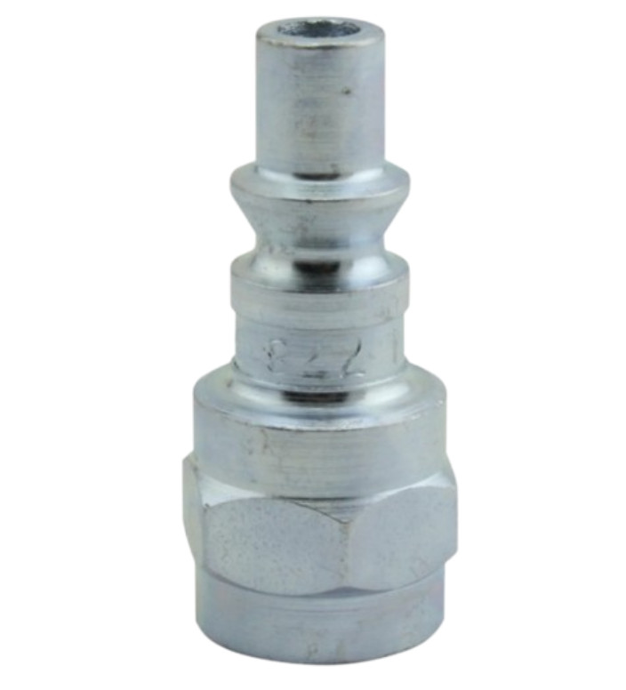 MILTON 778 2 PACK  1/4" FEMALE PLUG A-STYLE NIPPLE- 1/4" THREAD