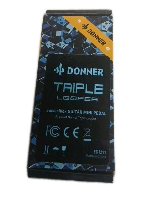 Donner Triple Looper Guitar Effects Accessory New Free Shipping