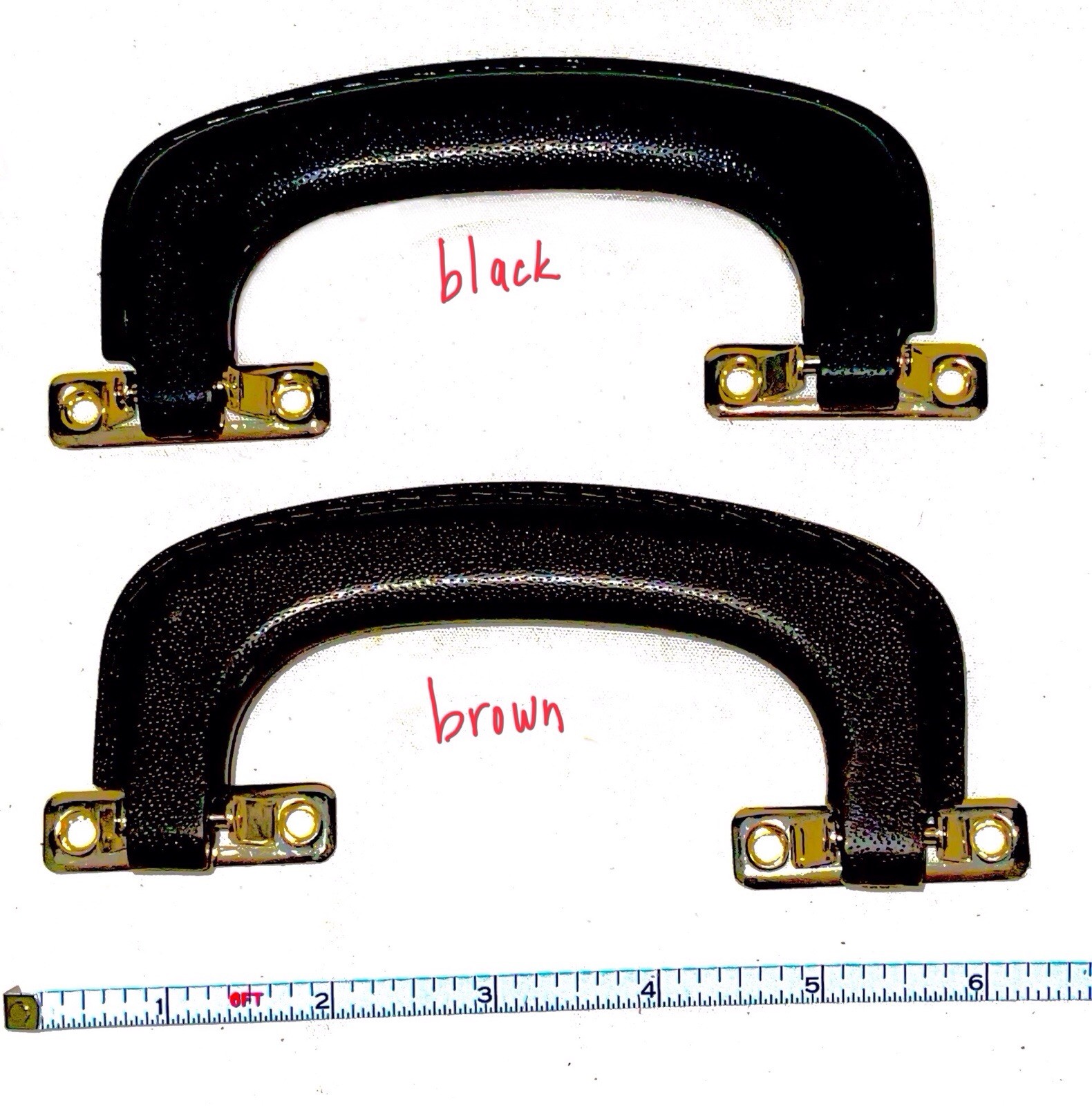 ASSORTED used HANDLES/LATCHES Replace Musical Instrument cases leather/plastic