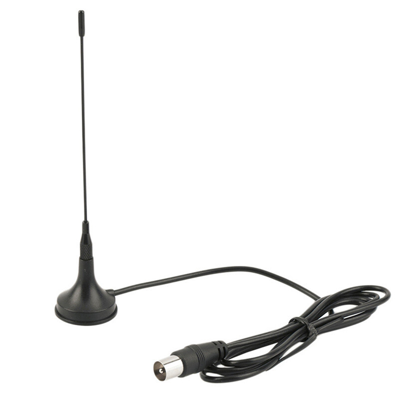 HDTV Digital Indoor Signal Receiver 5dBi DVB-T Mini TV Antenna Aerial Booster