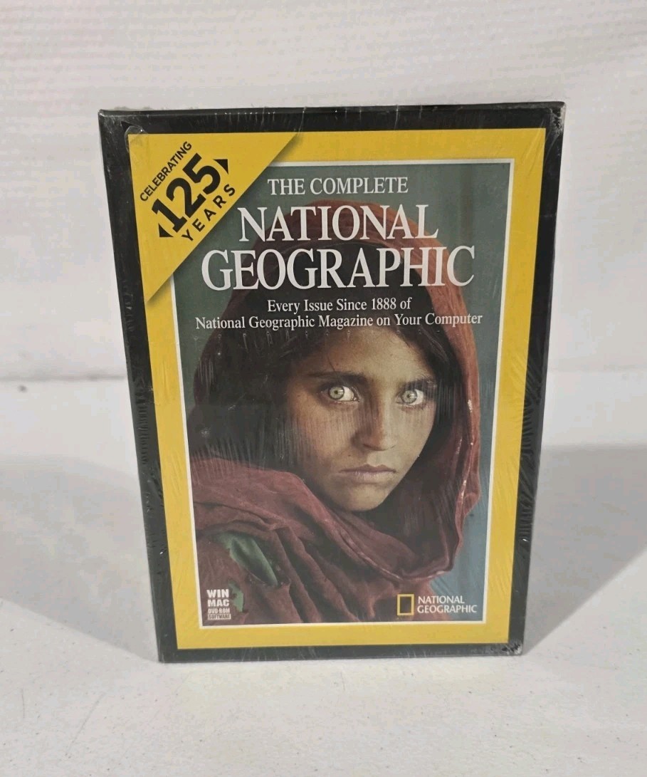 NEW The Complete National Geographic (7 DVD-ROM Win Mac) Every Issue Since 1888
