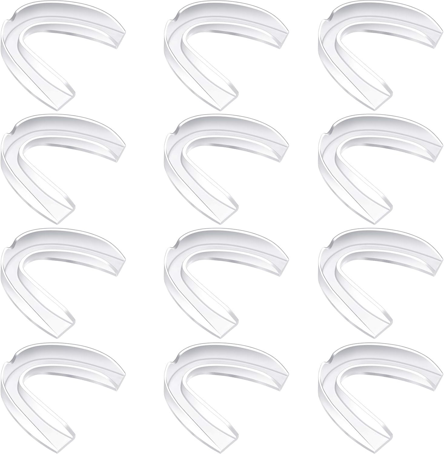 20 Pieces Sports Mouth Guard Boxing Mouth Protection Athletic Mouthpiece for Foo