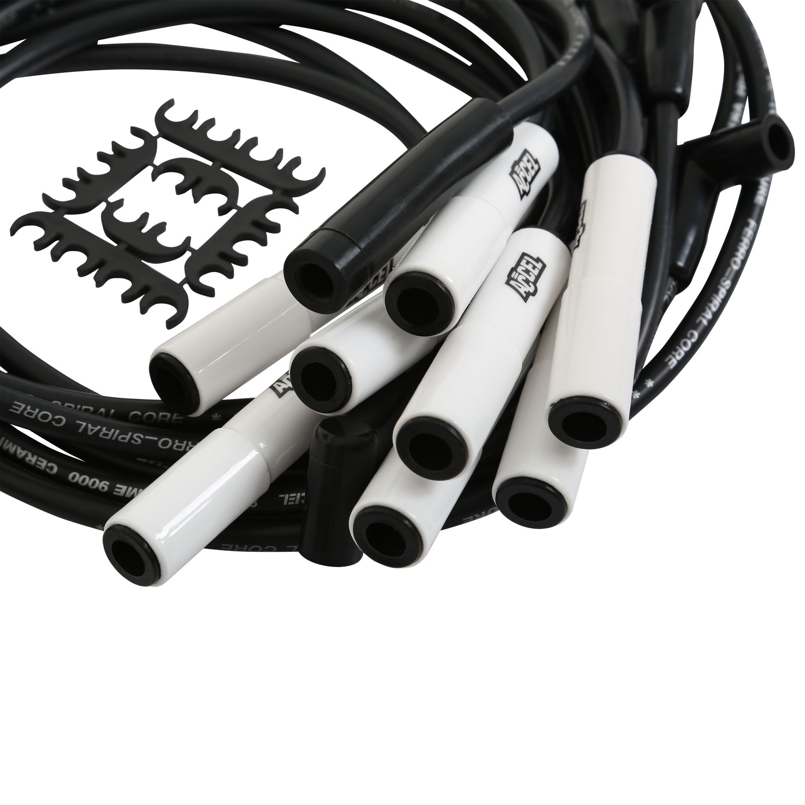 ACCEL 9023C Extreme 9000 Spark Plug Wire Set Ceramic Boot