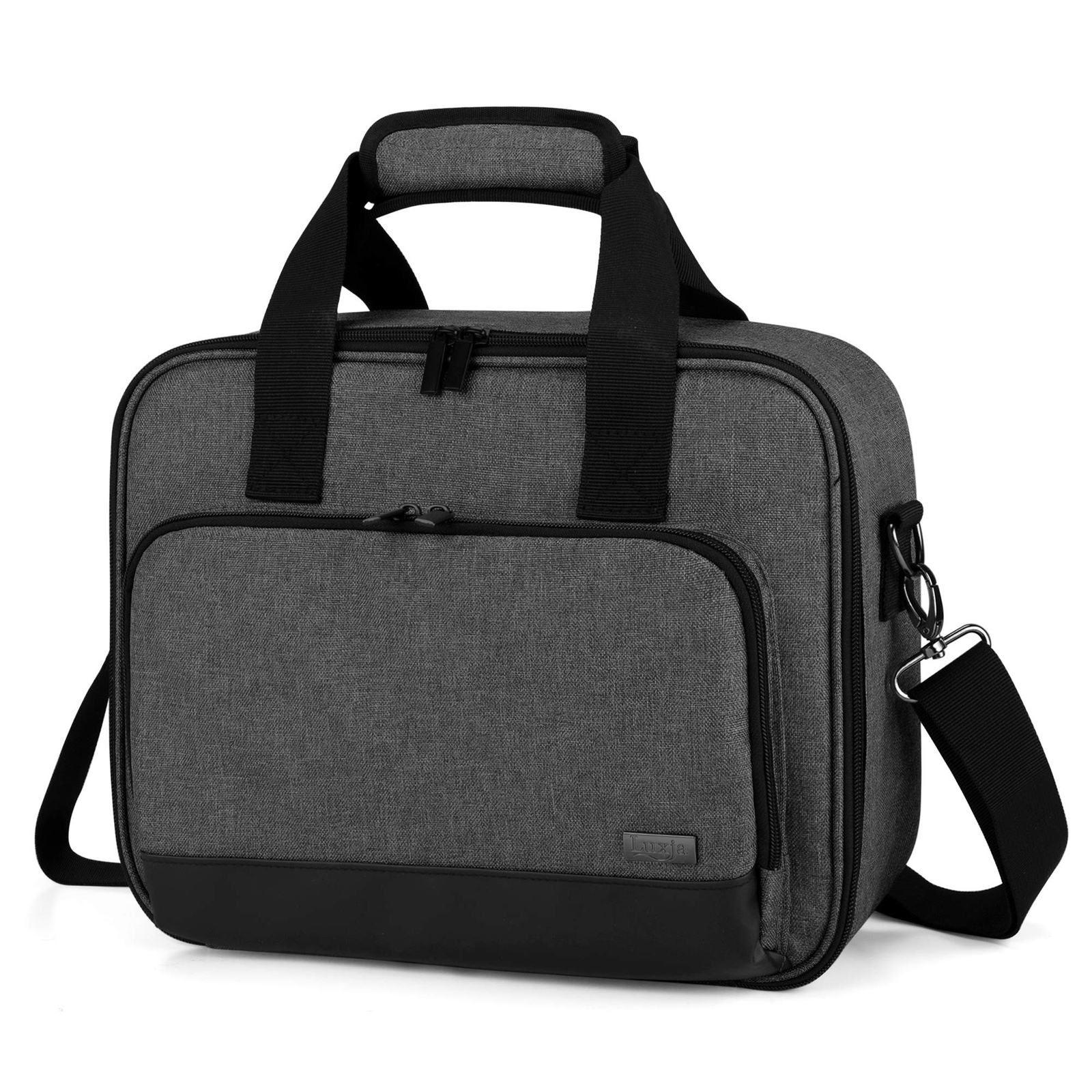 Luxja Projector Case, Projector Bag with Accessories Storage Pockets (Compati...