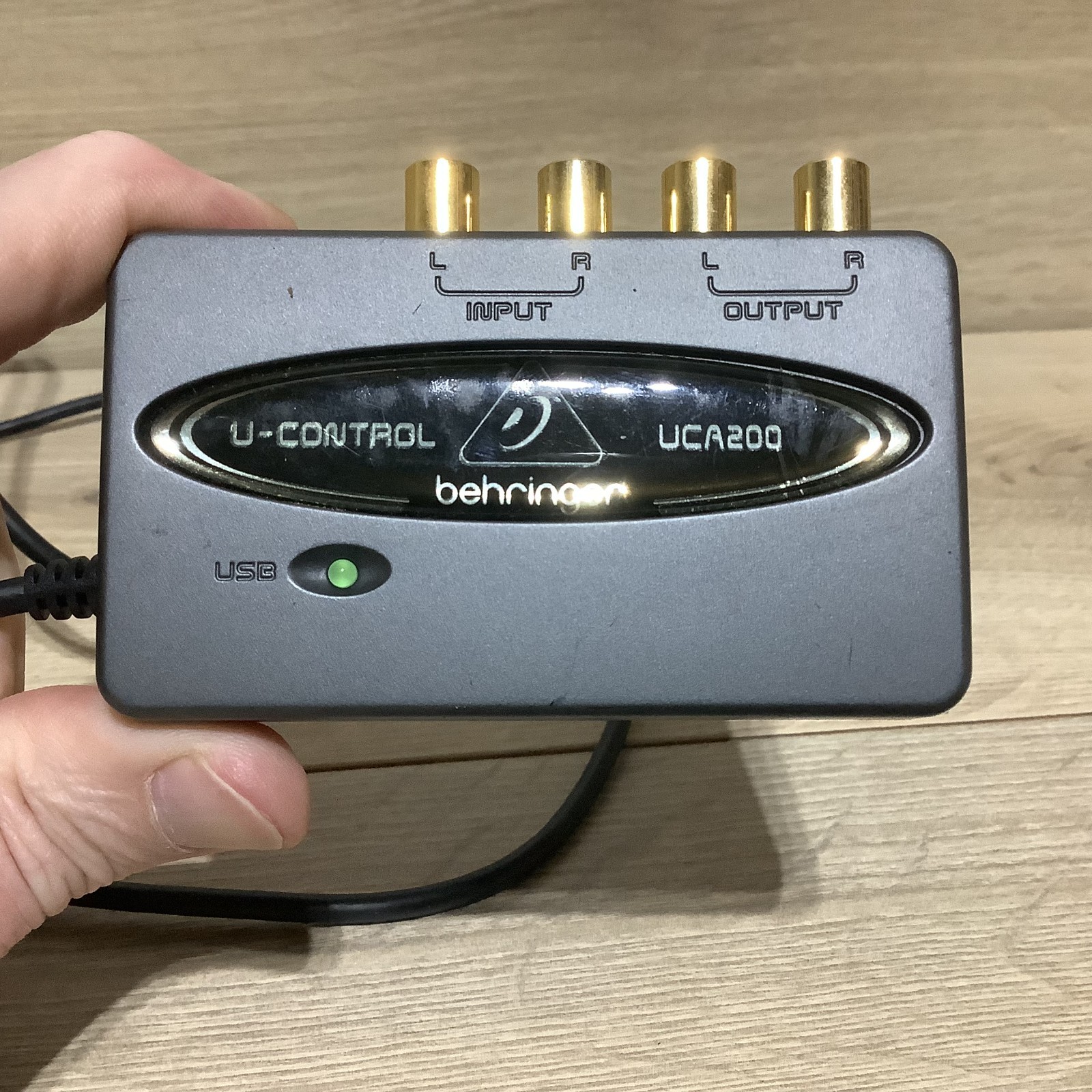 Behringer UCA200 U-Control USB Audio Interface Used Condition Untestested