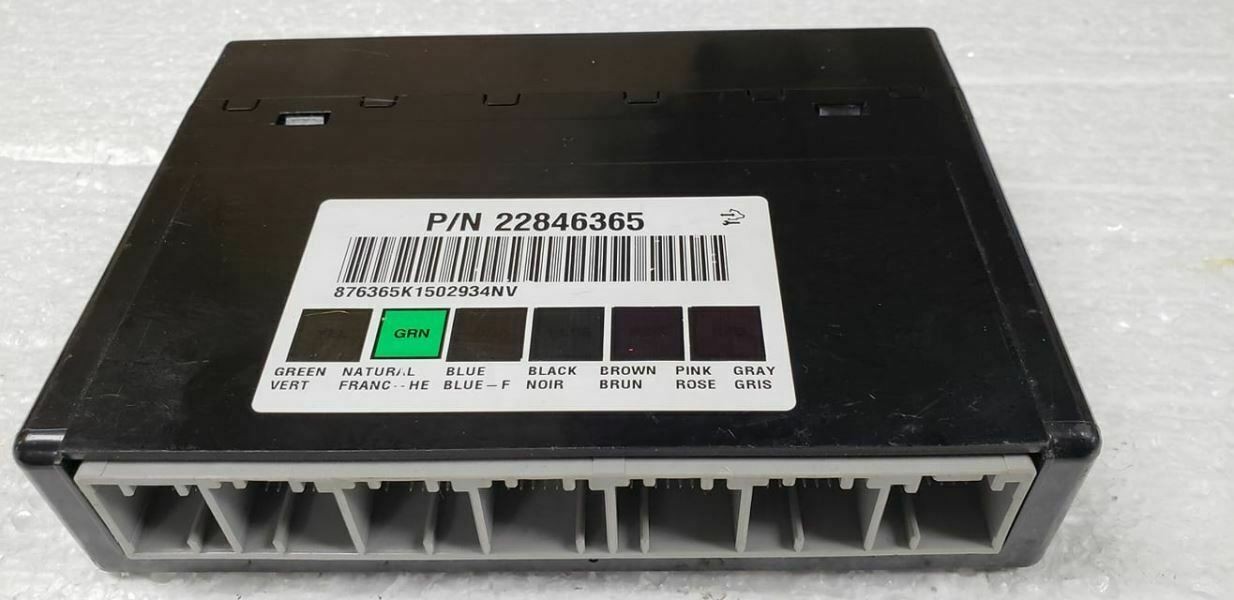 Programmed 22846365 BCM for 2012-2014 GM Trucks & SUVs