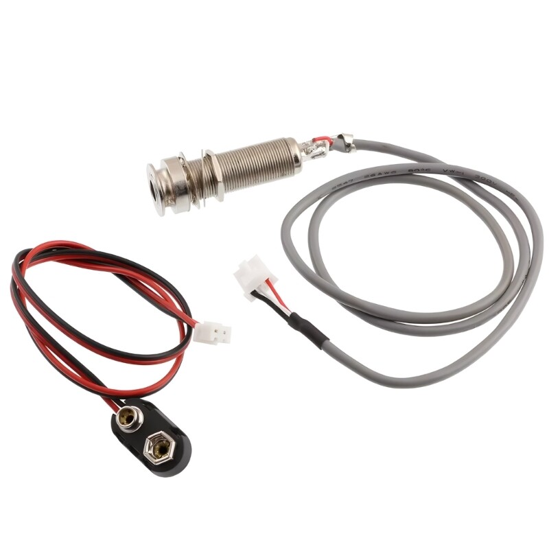 VT1 Acoustic Guitar Pickup System With Mic Board Tail Pickup Enduring