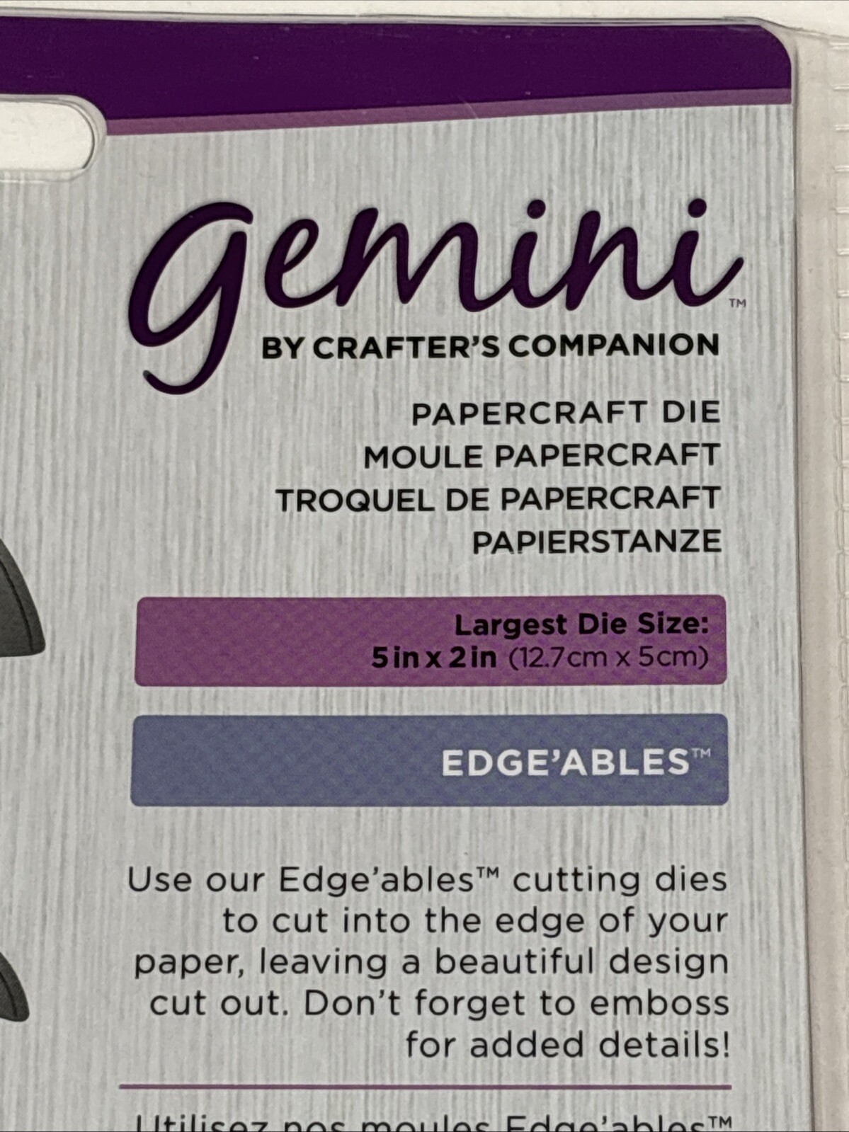 Gemini Crafter's Companion Doily Borders 2 Piece Die Set