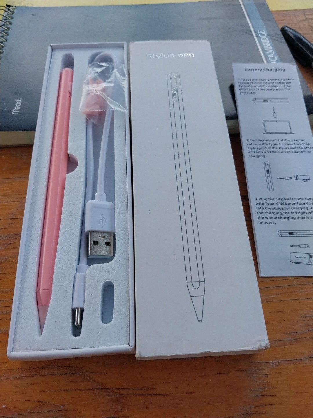 Stylus Pen For Ipad 3rd/4th Generation NOB Pink
