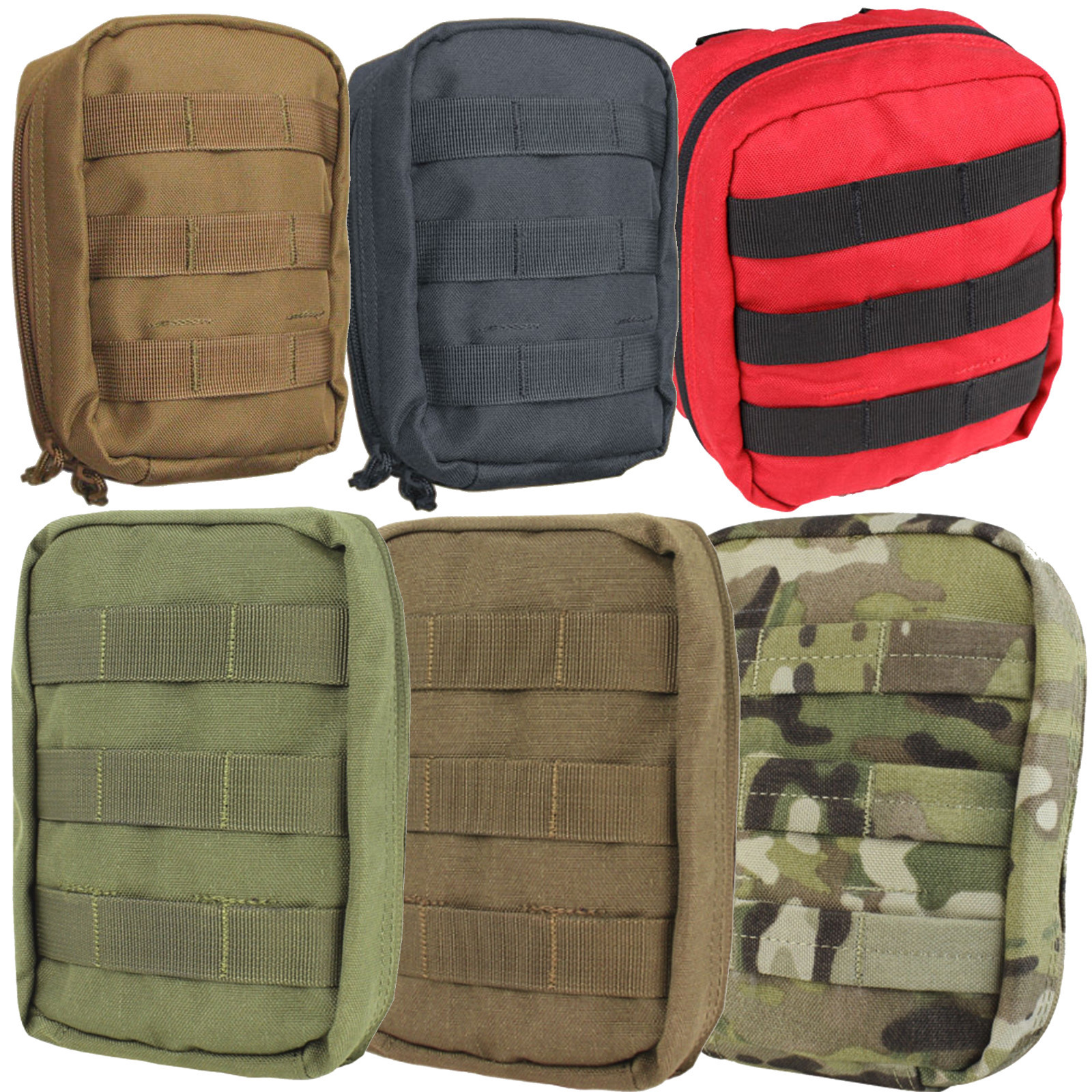 Condor MA21 Tactical EMT OPS Modular MOLLE First Aid Combat Medic Tool Kit Pouch
