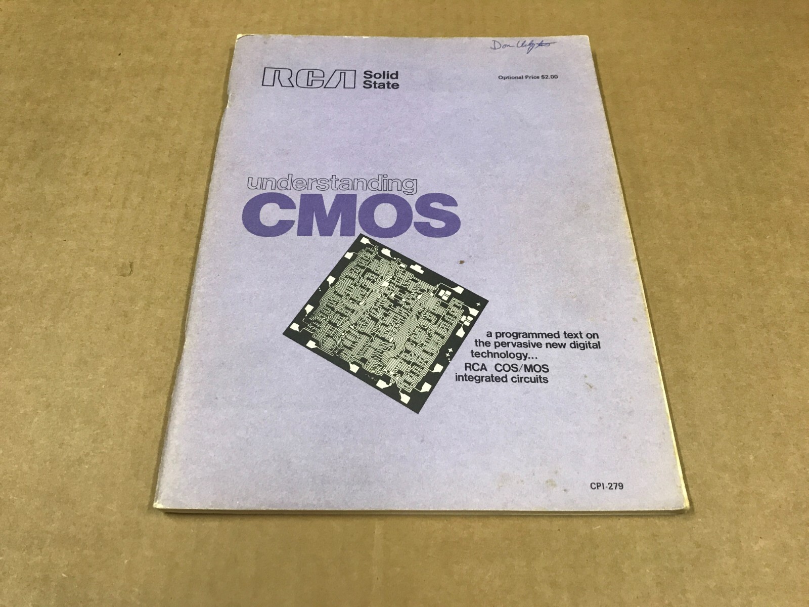 VTG RCA Solid State - Understanding CMOS, CPI-279 Manual